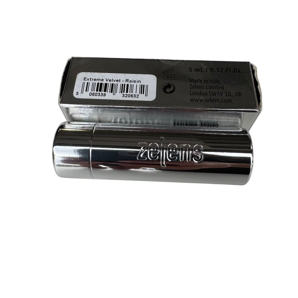 Zelens Extreme Velvet Raisin Lip‎ Colour 5ml Hydrating Lipstick Rich Pigment